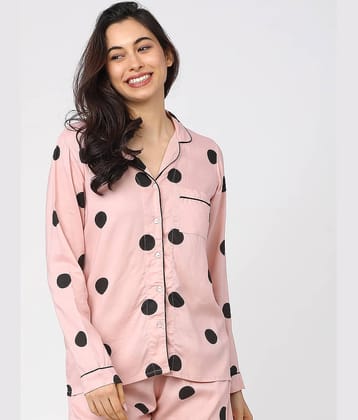 Tokyo Talkies Women Printed Viscose Shirt ( Multicolor )
