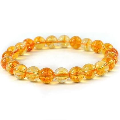 Natural Citrine Gemstone Bracelet