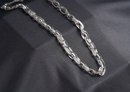 Textured Dual Link Chain