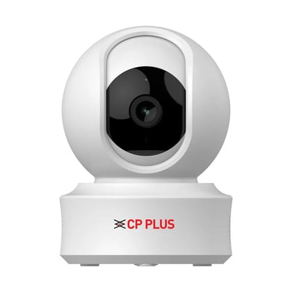 CP PLUS 3MP Resolution Smart Wi-fi CCTV Home Security Camera | 360 View | Motion Tracking | 2-Way Talk | Cloud & SD Card Support | CTC Cyber Secure Tech | 15M Night Vision | CP-E31Q