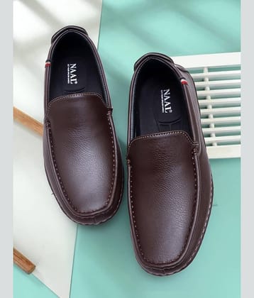 NAAL Brown Men's Slip on