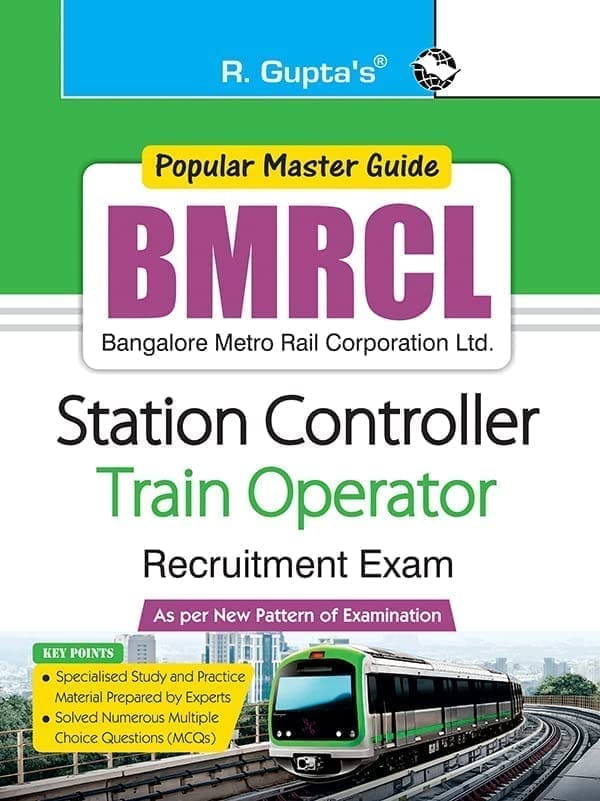 BMRCL: Station Controller & Train Operator Recruitment Exam Guide [Paperback] [Apr 15, 2023] RPH Editorial Board