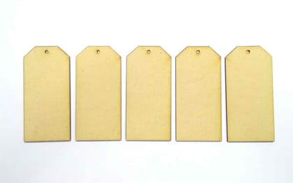 MDF Small Size Book Mark Tags Set of 5 Pcs - 2.5 Inches by 5.0 Inches MDF Small Size Book Mark Tags Set of 5 Pcs - 2.5 Inches by 5.0 Inches