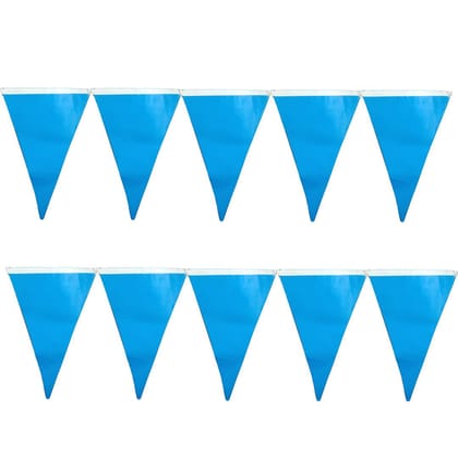 Flag Bunting Blue - Over 6Ft
