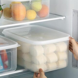 Pizza Dough Proofing & Kimchi Container  9.3L Medium Refrigerator Kitchen Storage Box