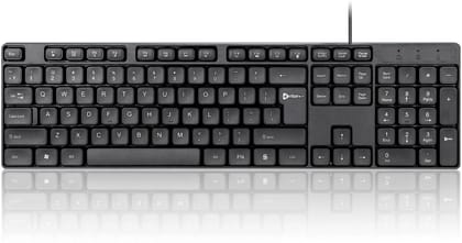 Enter Officemate Wired USB Standard Desktop Keyboard Compatible with Laptop & Desktop (Black) Enter Officemate Wired USB Standard Desktop Keyboard Compatible with Laptop & Desktop (Black)
