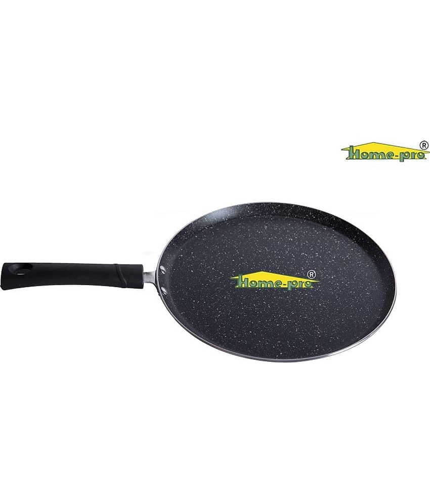 HomePro - Non-stick Premium Dosa Tawa, , 3 Layer Coating, 3mm thick, 28cm Diameter, PFOA Free and food grade, Gas Stove and Induction compatible, Blue