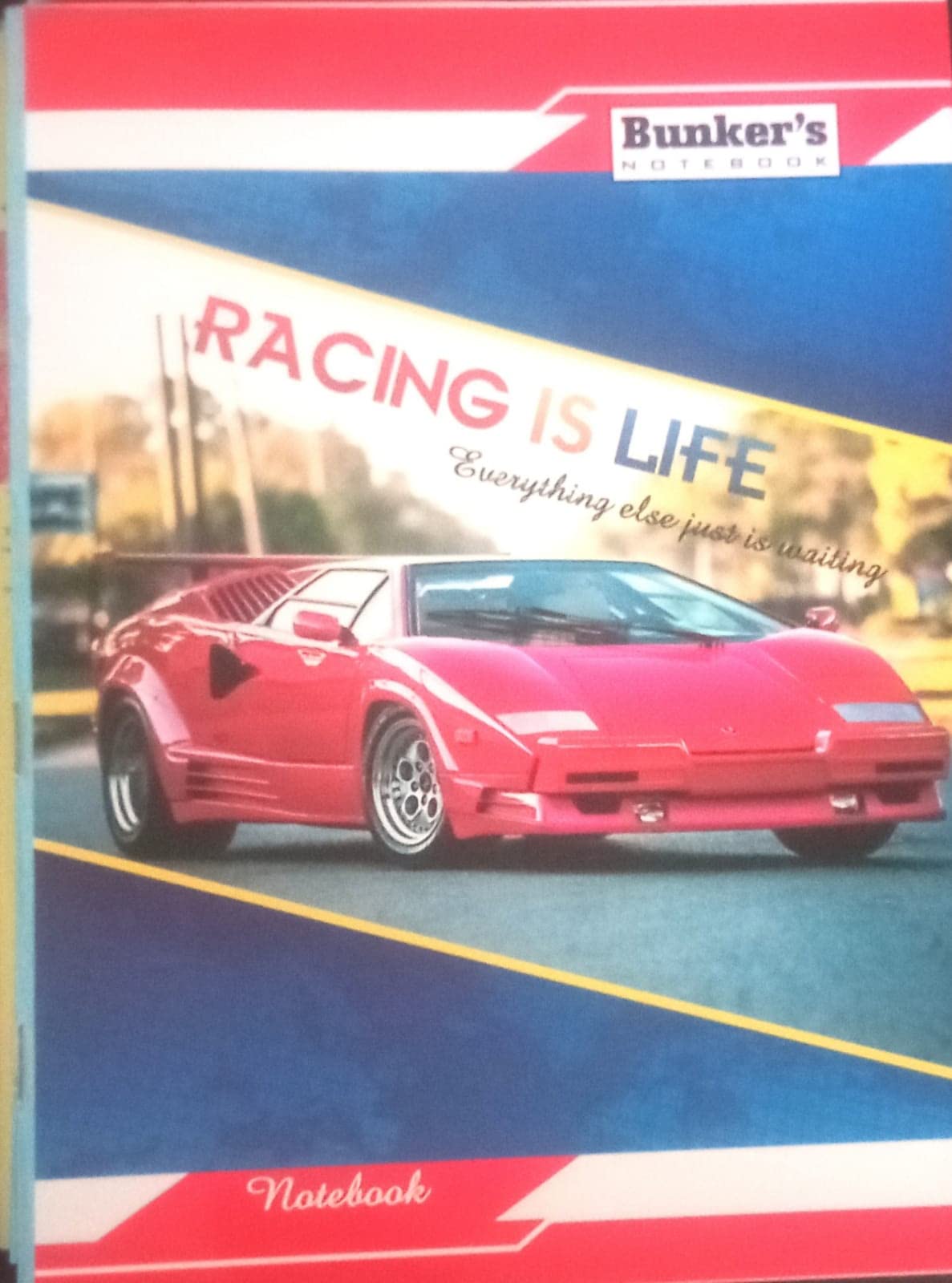 Facetime 3 in 1 Notebook| Math | English | HINDI Simple line Ruled Note Book | (24 X18 cm) 192 Pages for Kids Homework (pack of 2)