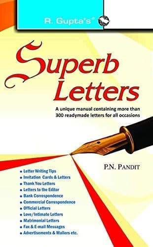 Superb Letters (Two Colour) [Paperback] [Jan 01, 2013] P.N. Pandit