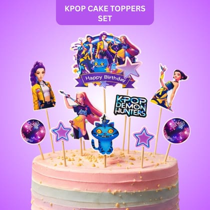K Pop Cake Toppers Set - 10PCS K Pop Cake Toppers Set - 10PCS