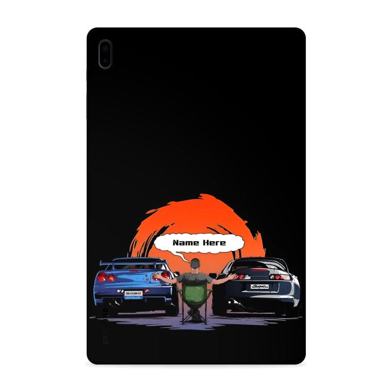 Wrapcart Gtr Custom Name Tab Skin | Adhesive Vinyl Tablet Wrap