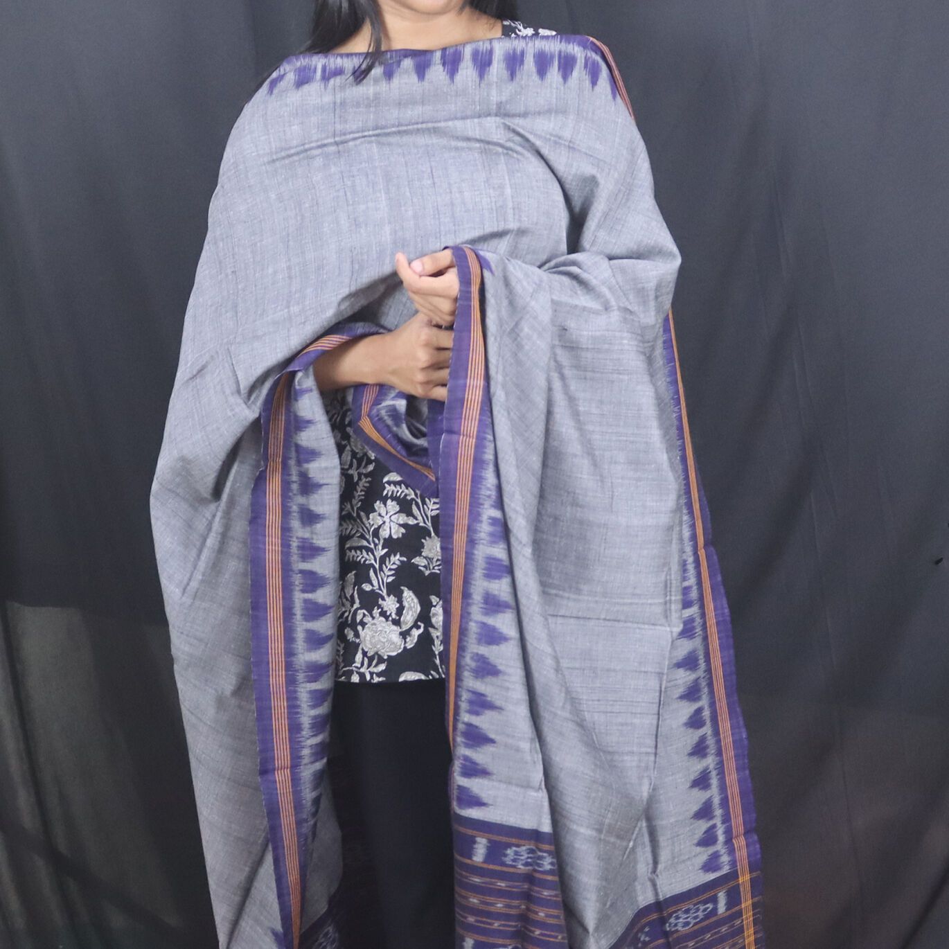 Handloom Nuapatna Cotton Dupatta