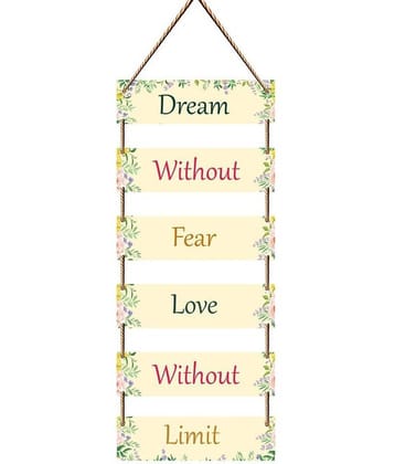 Saf Wood Wall Sculpture Multi - Pack of 1