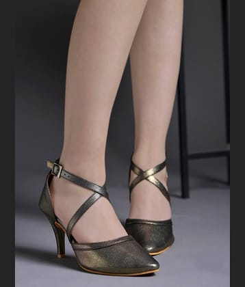 Shoetopia Coffee Women's Pumps Heels