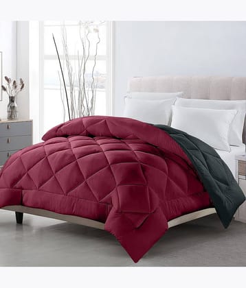 Jinaya's Microfiber Solid Single Size Comforter ( 229 x 152 cm ) - Multi ( )
