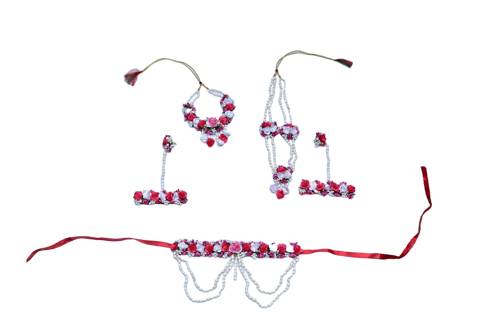 Flower Jewellery Red