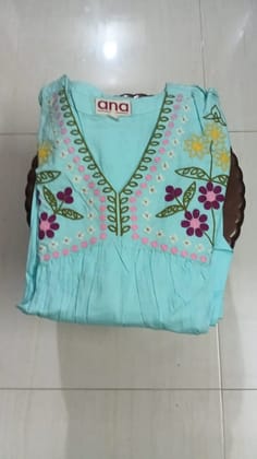 Beautiful blue kurti