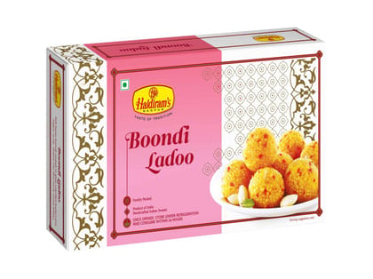 Haldiram's Boondi Ladoo (No Added Sugar) Sugar Free  - 250 Gm - Pack of 2