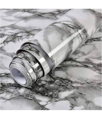 Geeo Premium White Marble Design Wallpaper 60cm x 2m (Pack of 1)
