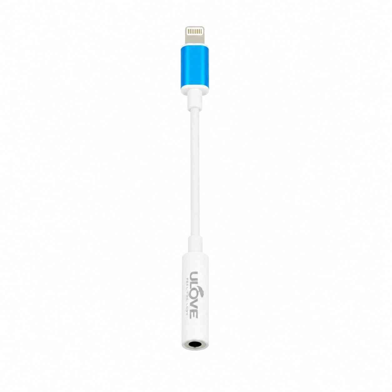 DM-10 3.5mm to Lightning Adapter for iPhone | Audio Jack Converter