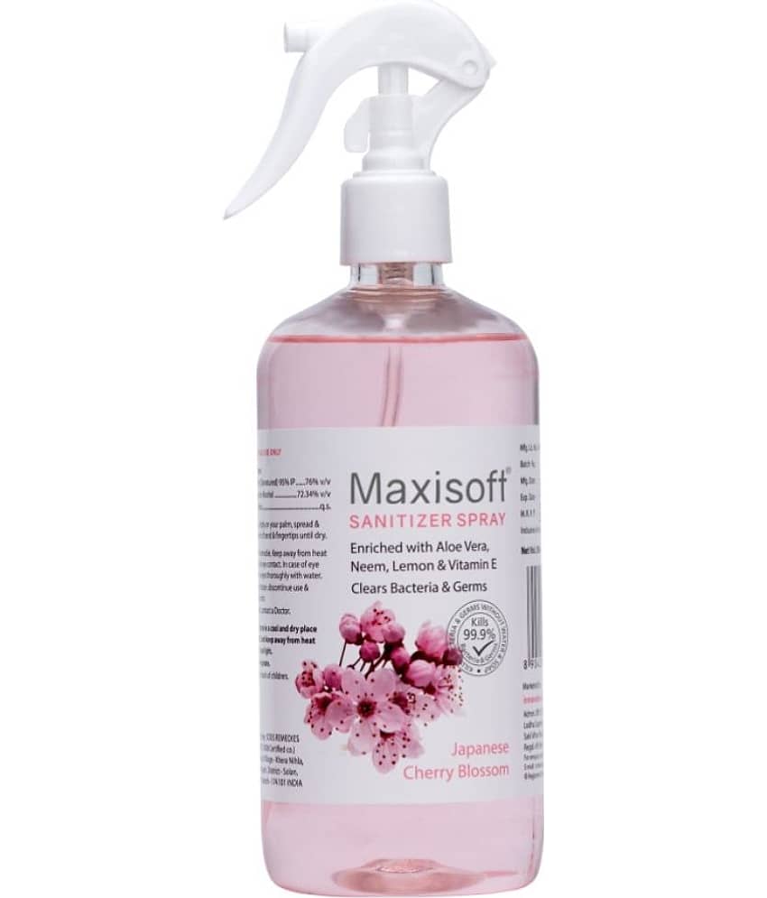 MAXISOFT - Antibacterial Hand Sanitizer 500 mL ( Pack of 1 )