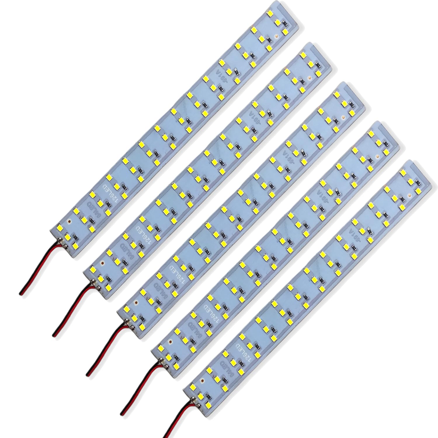 12 Volt dc 42 SMD LED Light Strip pack of 5
