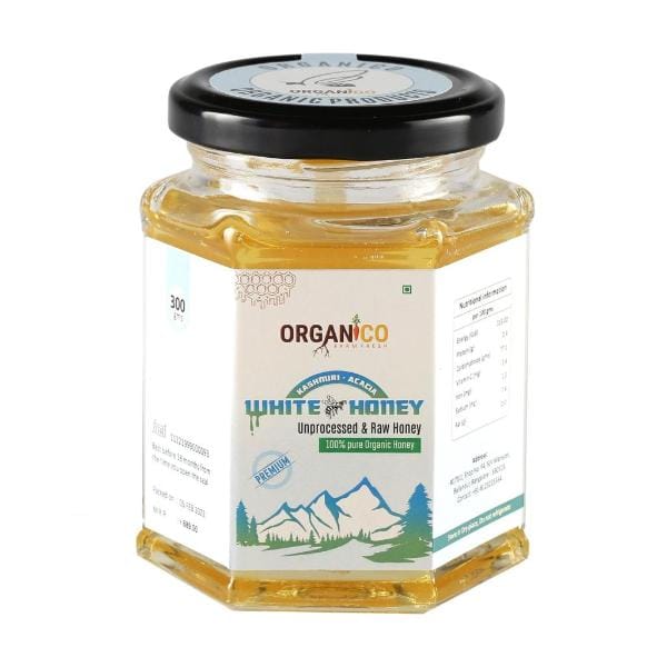 Organico White Honey (Kashmir Acasia)  300 Gms