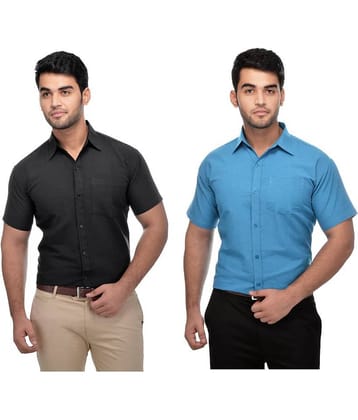 DESHBANDHU DBK - Multicolor Cotton Regular Fit Men's Casual Shirt ( Pack of 2 )