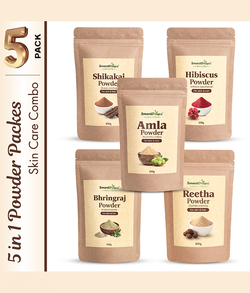 Smartdrops - Radiant Glow Face Pack for All Skin Type ( Pack of 5 )