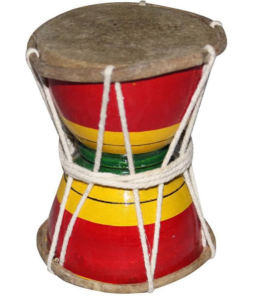 Kaku Fancy Dresses Lord Shiv Ji Damroo of Ramleela/Dussehra/Mythological Character -Multicolor, Free Size, for Unisex