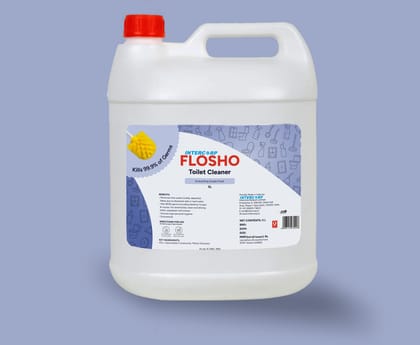 Intercorp Flosho Toilet Cleaner, Jumbo Saver Pack - 5 Litre