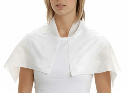 KUDIZE Cotton Disposable Non Woven Face And Body Towel For Hospital, Hotel, Travelling, Spa & Beauty Parlor 70 GSM (12 X 12 INCH)(30 X 30 CM) (Pack Of 100 PCS), White