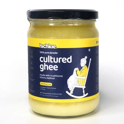 Cultured Ghee 500 ml | Bilona Method | Cream-Churned | Lab Tested. Cultured Ghee 500 ml | Bilona Method | Cream-Churned | Lab Tested.