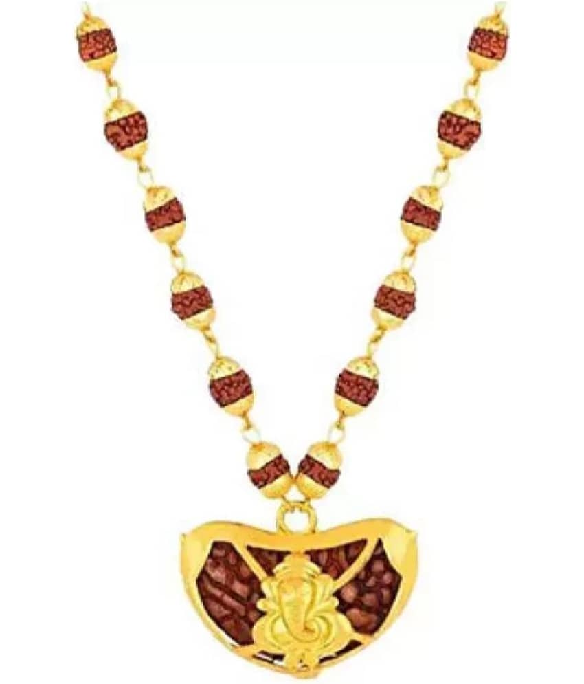 Rudraksh Mala with Ganesh pandet