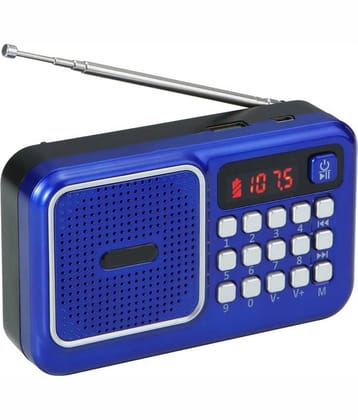 Neo M41 VP RADIO 5 W Bluetooth Speaker Bluetooth v5.0 with USB,SD card Slot Playback Time 4 hrs Black