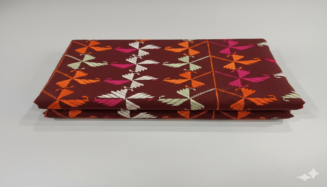 SOOD ARTISANS Traditional Bagh Dupatta