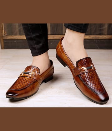 BXXY Tan Loafers