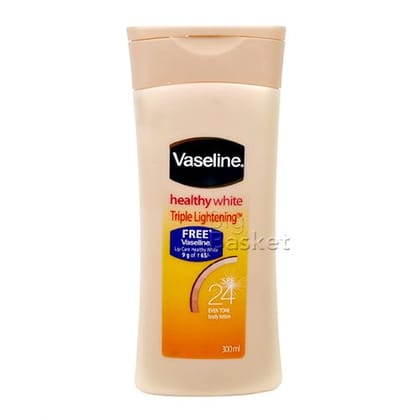 Vaseline Healthy White - Triple Lightening (Spf 24) - Even Tone Body Lotion, 300 Ml Vaseline Healthy White - Triple Lightening (Spf 24) - Even Tone Body Lotion, 300 Ml