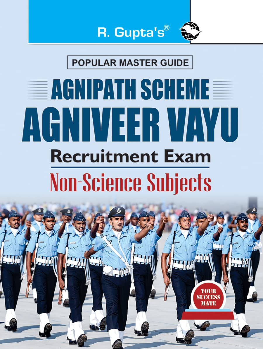 Agnipath: AGNIVEER VAYU (Non-Science) Air Force Exam Guide (R-2287)
