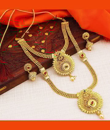 Sukkhi - Gold Alloy Necklace Set ( Pack of 1 )