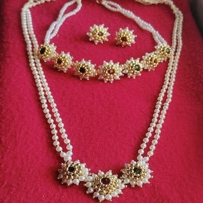 Moti Neckles Long And Short Combo Set