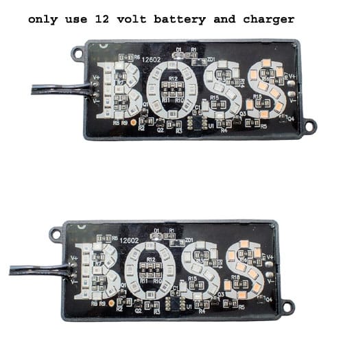 Pack of 2- BOSS Led Light Logo with Self Adhesive Back Up Lamp Car, Motorbike, Truck, Van LED (12 V, 5W) (Universal For Bike, Universal For Car, )