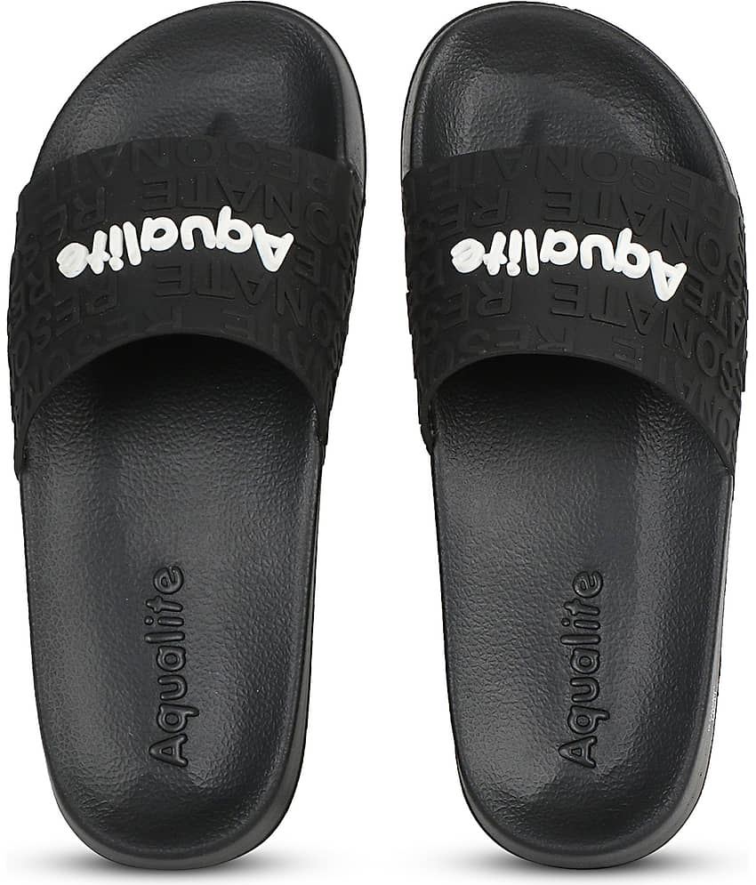 Aqualite White Men's Slide Flip Flop