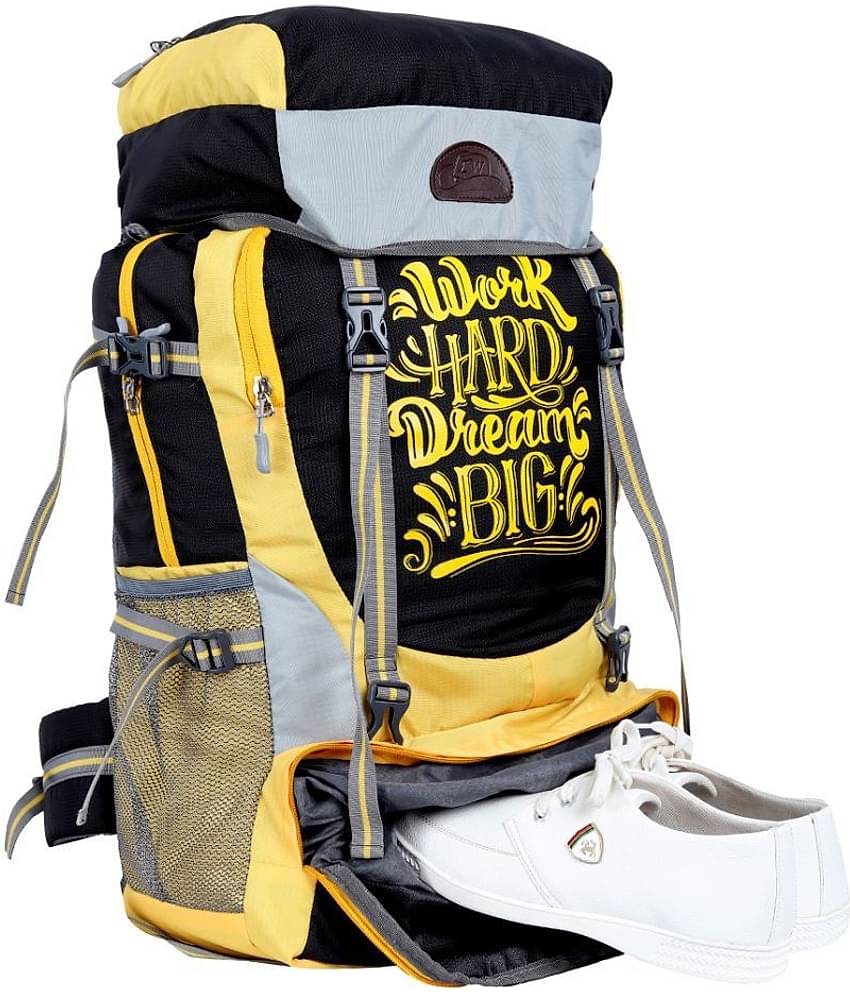 Leather World Casual Unisex Adventurous Trekking Rucksack Travel Bag