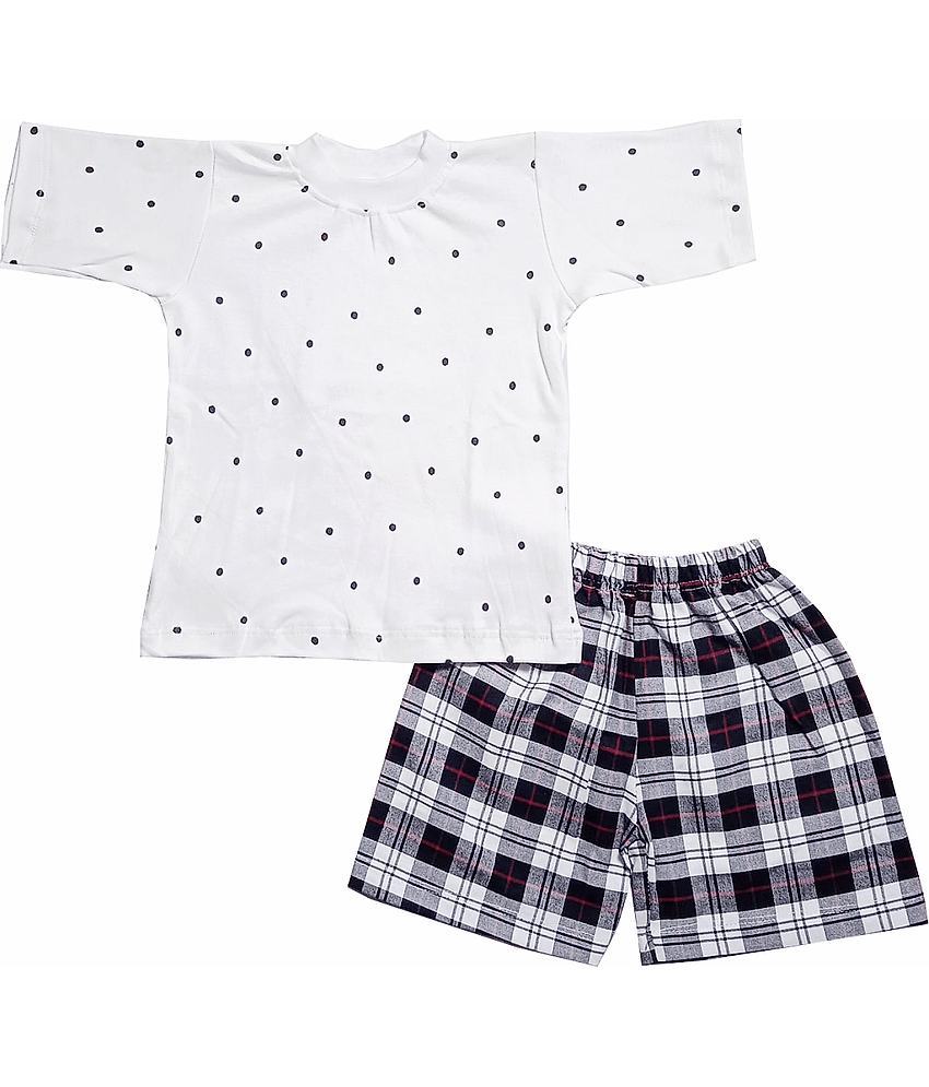 harshvardhanmart.com Baby Boys 100% Cotton ( White )