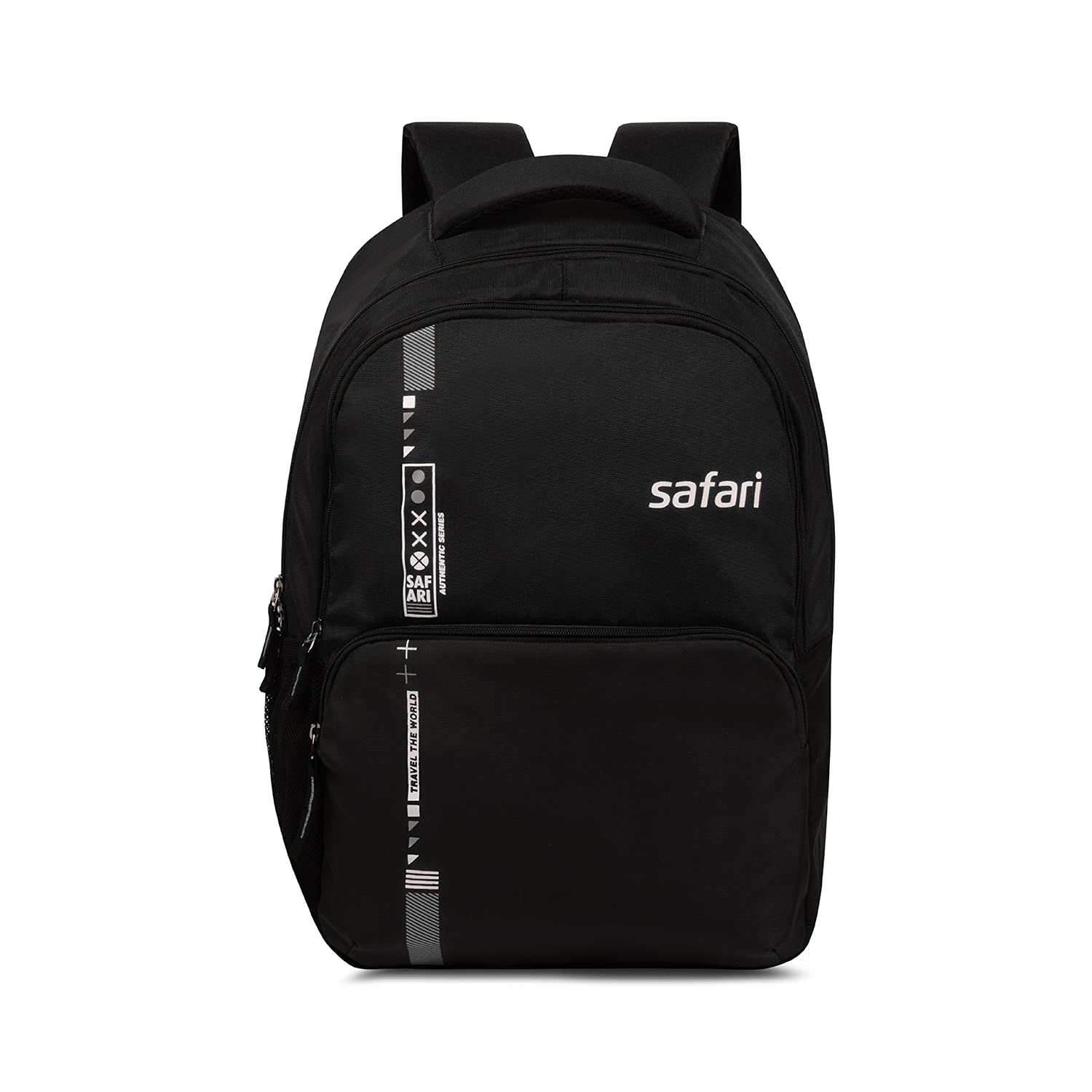 Quill Large Laptop Backpack 26 Ltrs Water Resistant Fabric - Black