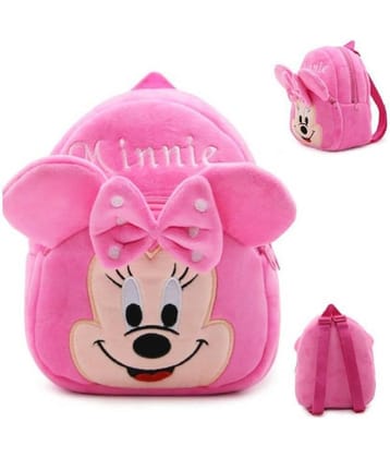 Lychee Bags 10 Ltrs Pink School Bag for Boys & Girls