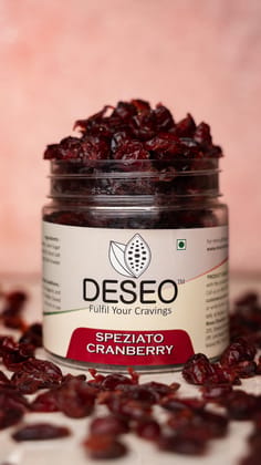 Deseo Speziato Cranberry, Premium Dried Fruit Deseo Speziato Cranberry, Premium Dried Fruit