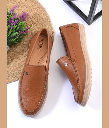 Sir Corbett Tan Men's Slip on Shoes
