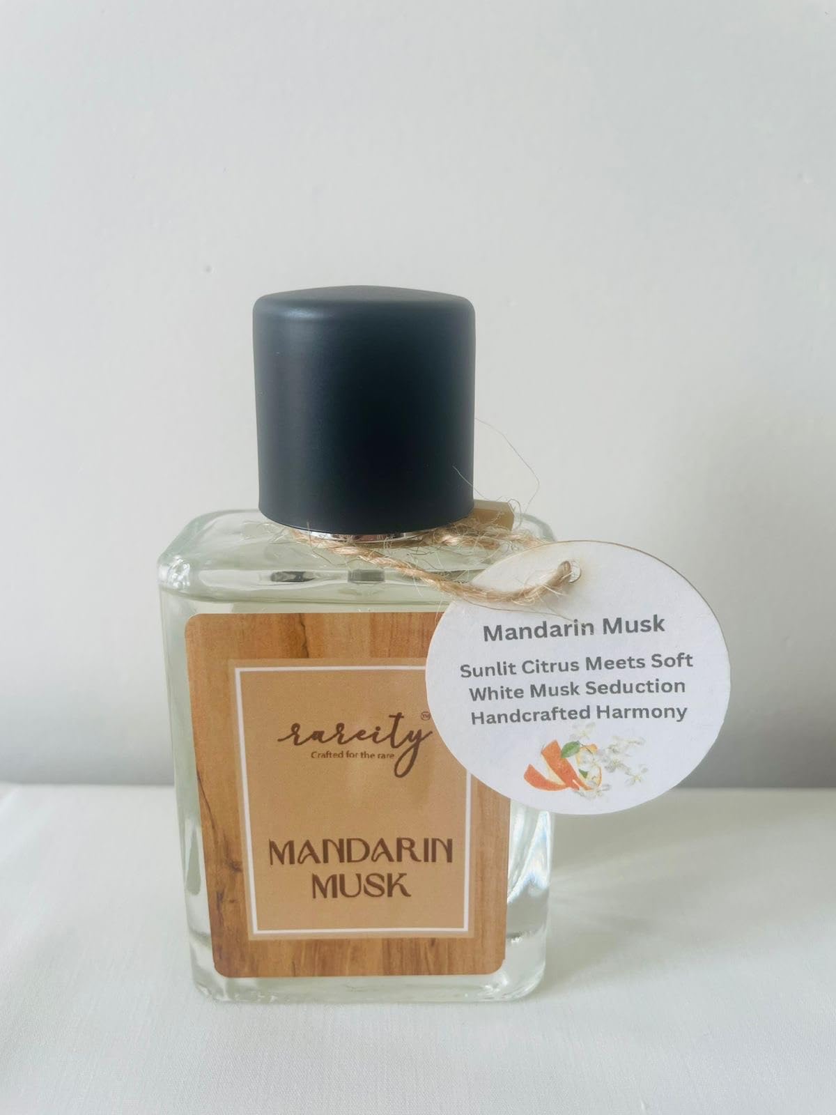 Rareity Perfume – Mandarin Musk 50ml | Unisex Fragrance for Men and Women | Fresh Long-Lasting Scent| Travel-Friendly